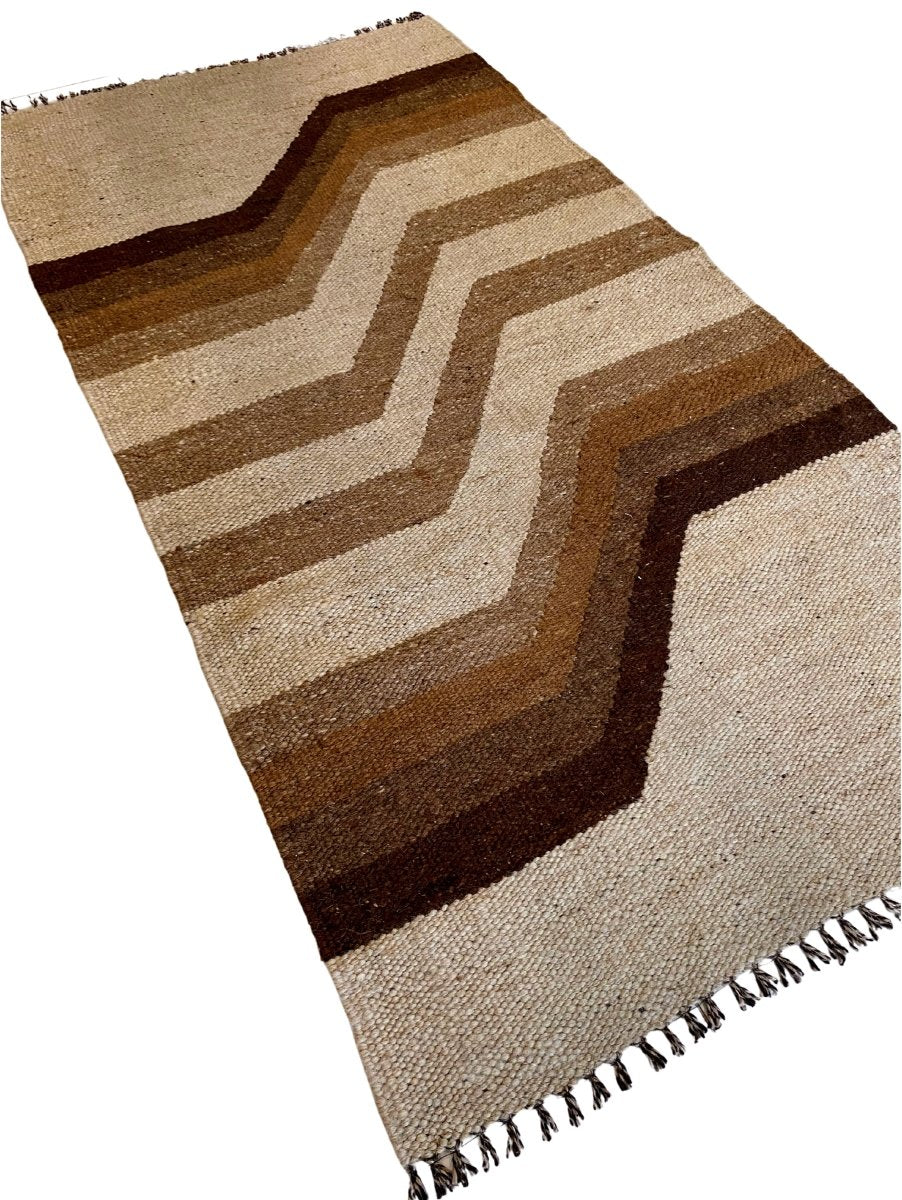 Abstract Dhurrie - Size: 5.9 x 3.1 - Imam Carpet Co. Home