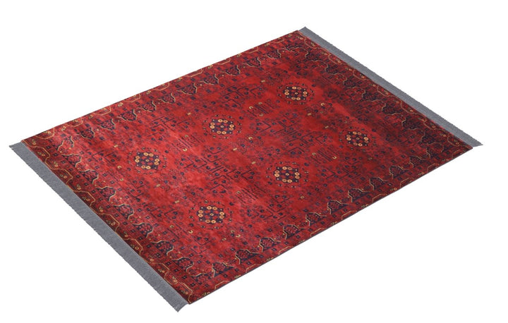 Afghani - 6.5 x 4.10 - Mazaar Sharif Handmade Carpet - Imam Carpets - Online Shop