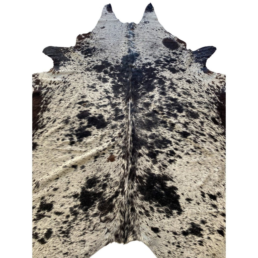 Black & White Authentic Cowhide - Size: 8.4 x 6.4 - Imam Carpet Co. Home