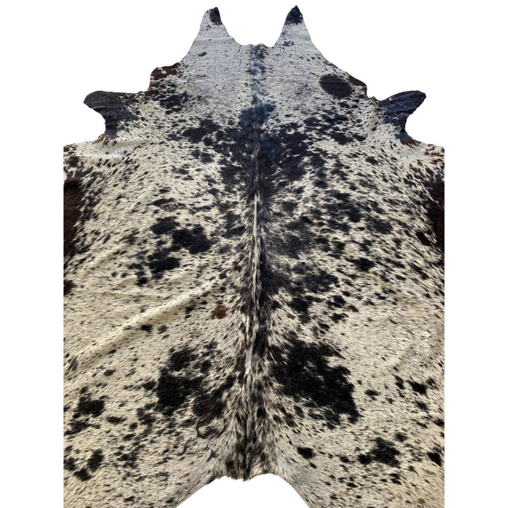 Black & White Authentic Cowhide - Size: 8.4 x 6.4 - Imam Carpet Co. Home