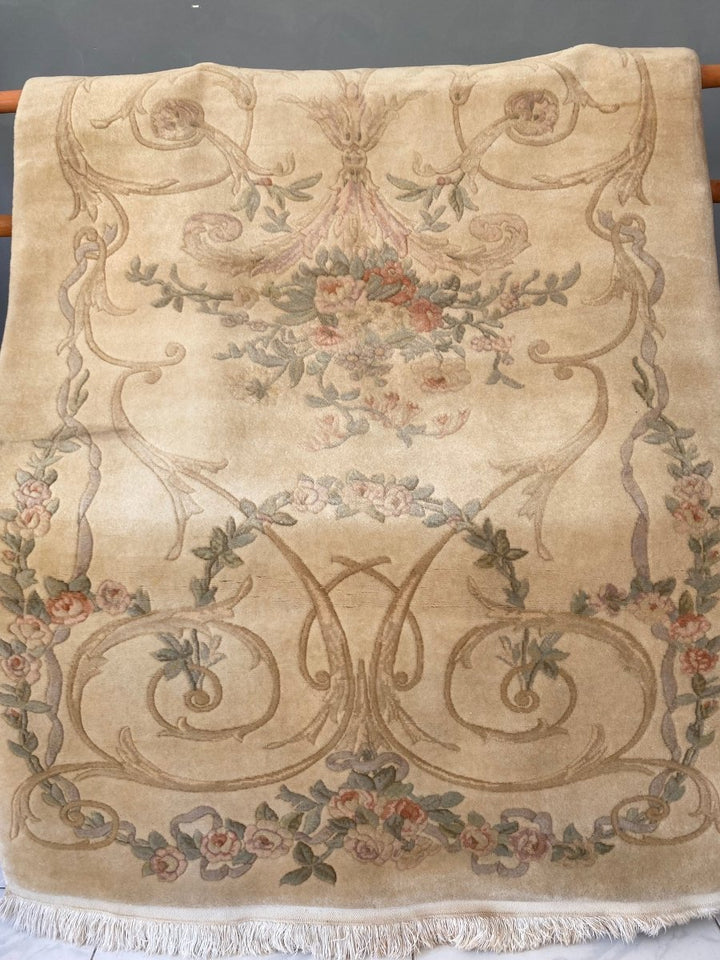Chinese Floral Rug - Size: 5.10 x 4 - Imam Carpets Online Store
