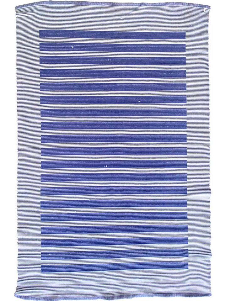 Dual Blue Rug - Size: 6.11 x 4.5 - Imam Carpet Co
