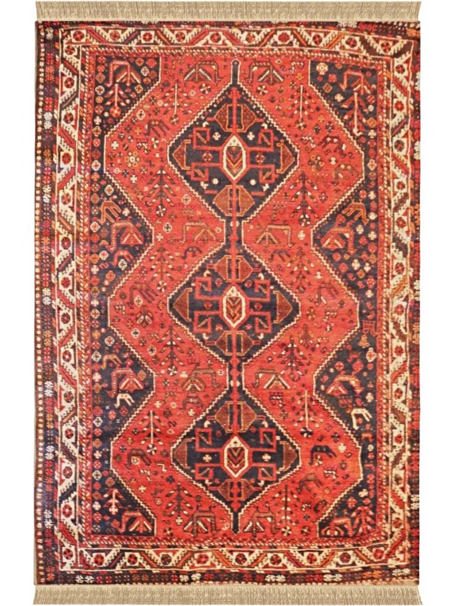 Ghashgayi Tribal Rug - Size: 8.1 x 5.7 - Imam Carpet Co