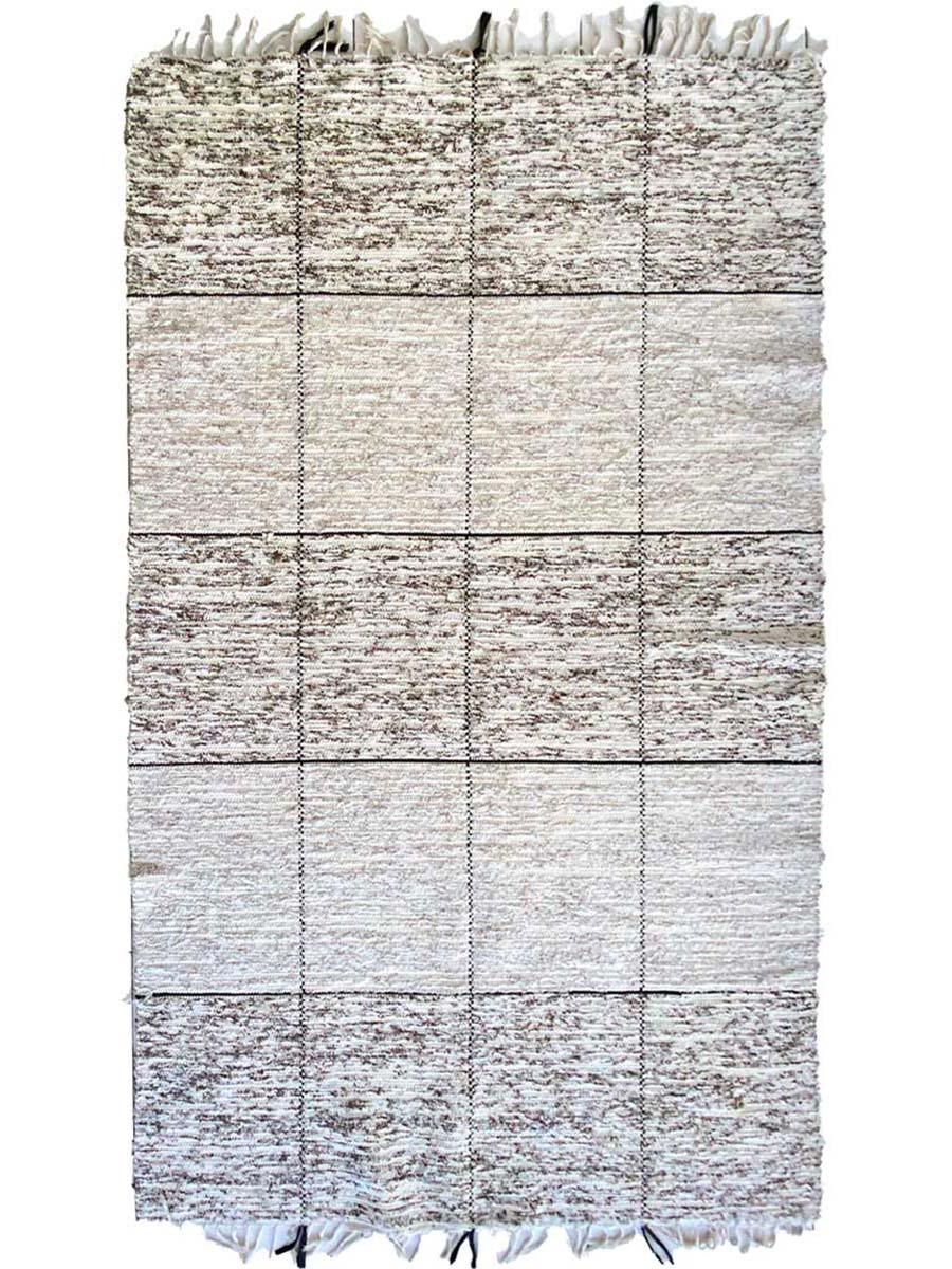 Modern Check Rug - Size: 7.8 x 5.1 - Imam Carpet Co