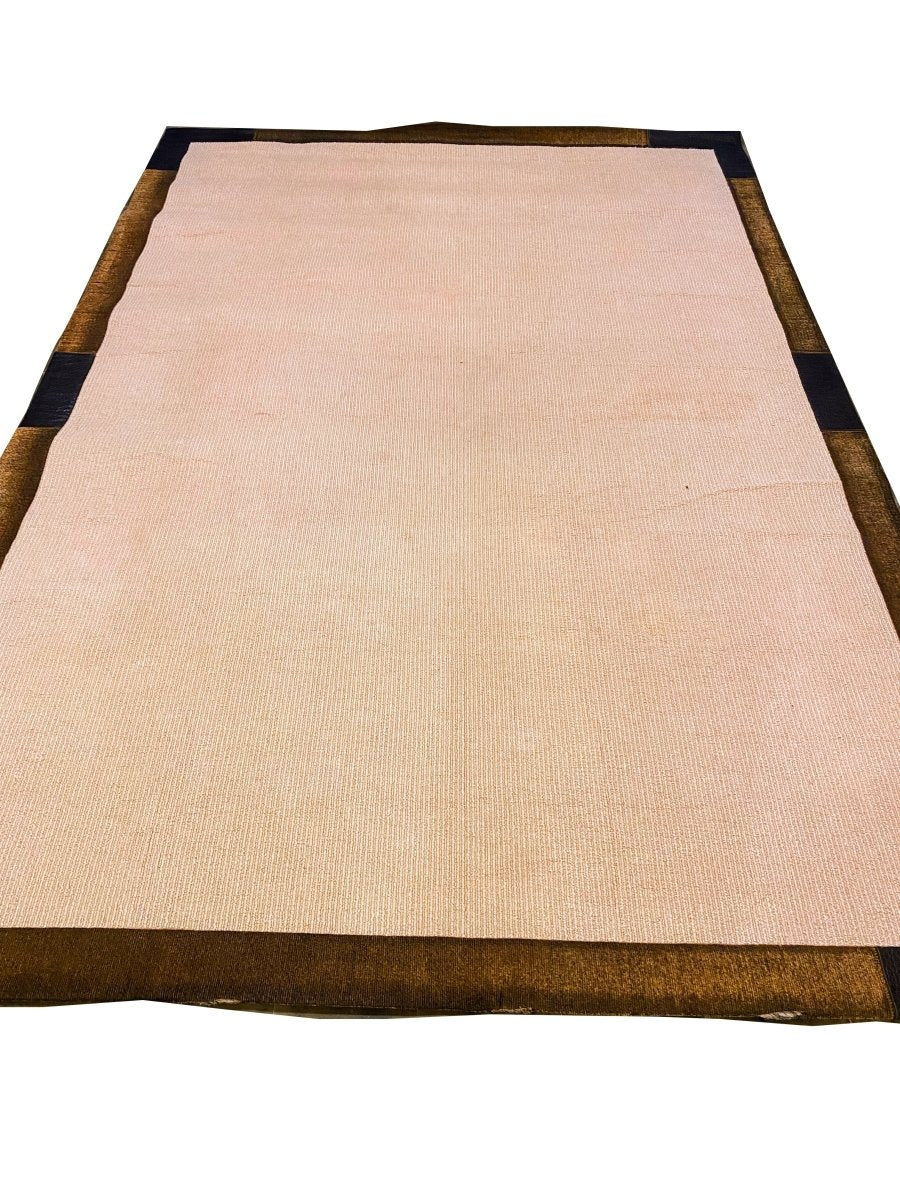 Modern Leather Corner Rug - 9.0 x 6.3 - Imam Carpets - Online Shop