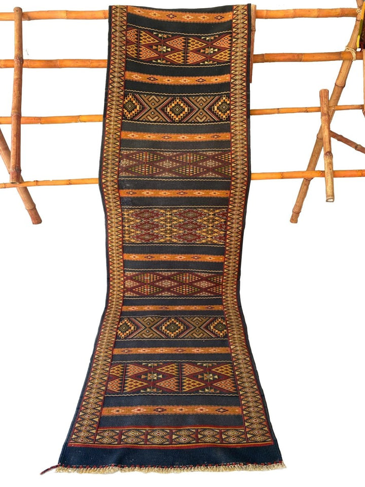 Moroccan Sumak Kilim - Size: 8.9 x 2.5 - Imam Carpets - Online Shop