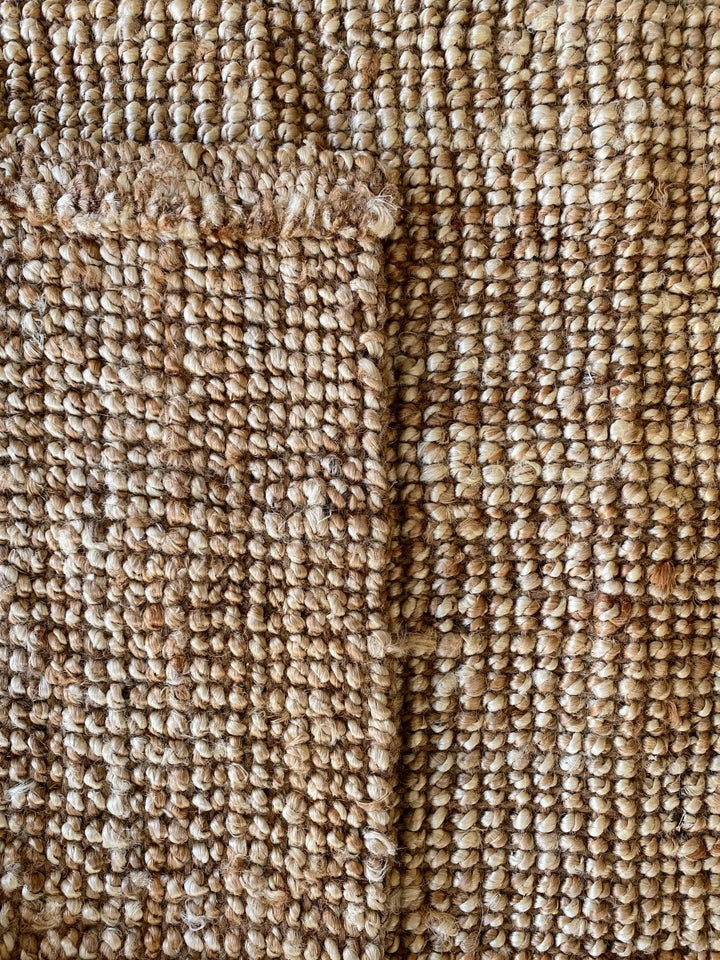 Natural Braided Jute Rug - Size: 6.9 x 4.6 - Imam Carpet Co. Home