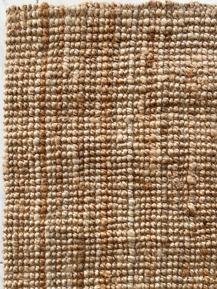 Natural Braided Jute Rug - Size: 7.8 x 5.2 - Imam Carpets - Online Shop
