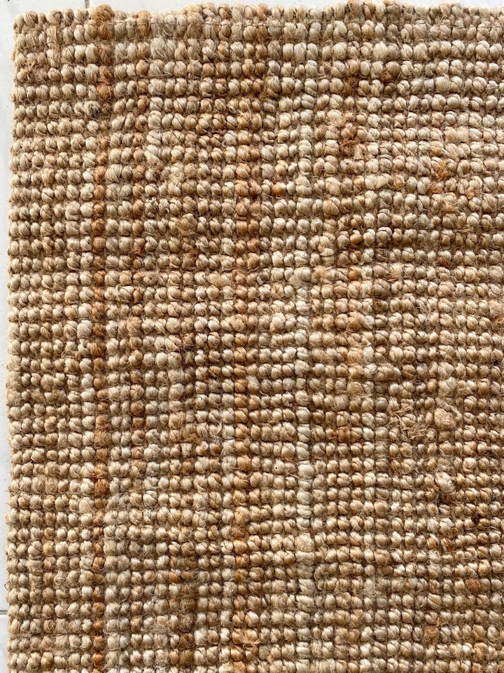 Natural Braided Jute Rug - Size: 7.8 x 5.2 - Imam Carpets - Online Shop
