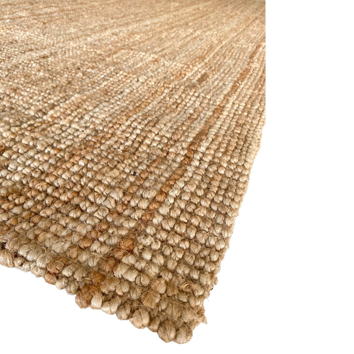 Natural Braided Jute Rug - Size: 7.8 x 5.2 - Imam Carpets - Online Shop