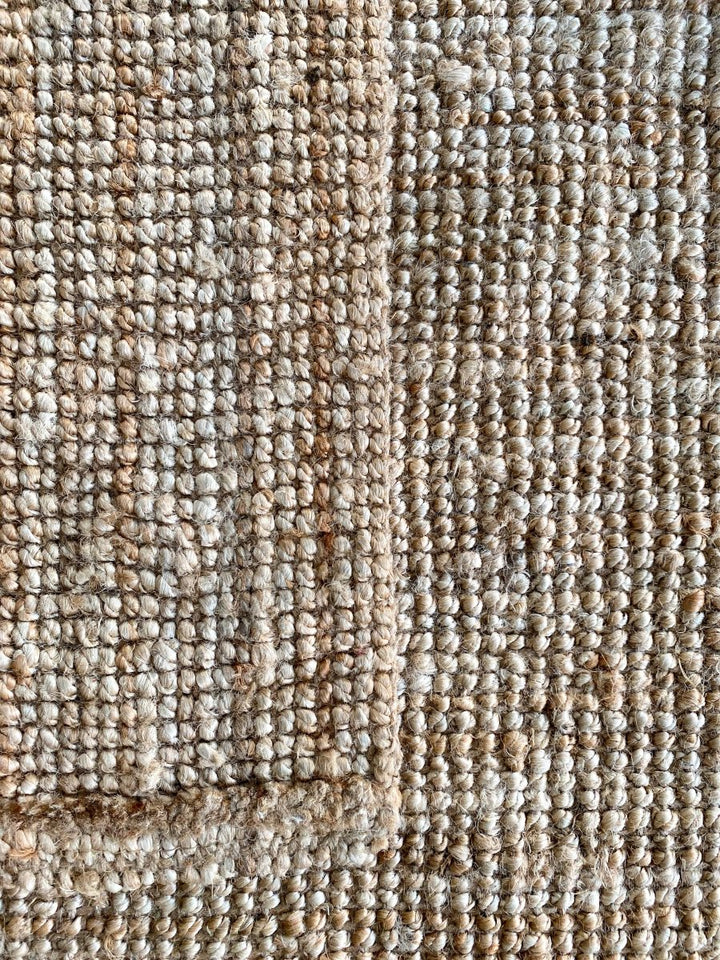 Natural Braided Jute Rug - Size: 7.8 x 5.2 - Imam Carpets - Online Shop