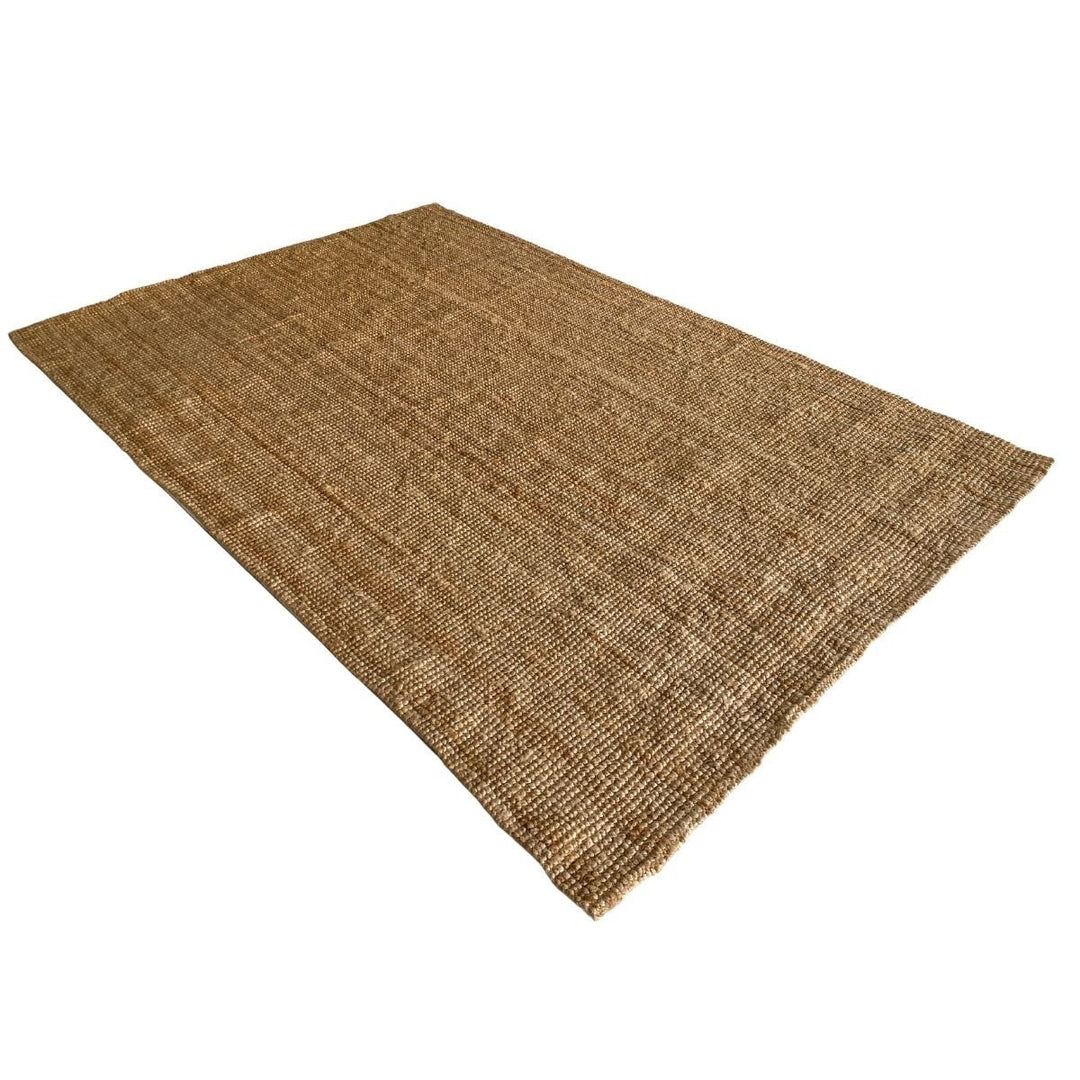 Natural Braided Jute Rug - Size: 7.8 x 5.2 - Imam Carpets - Online Shop