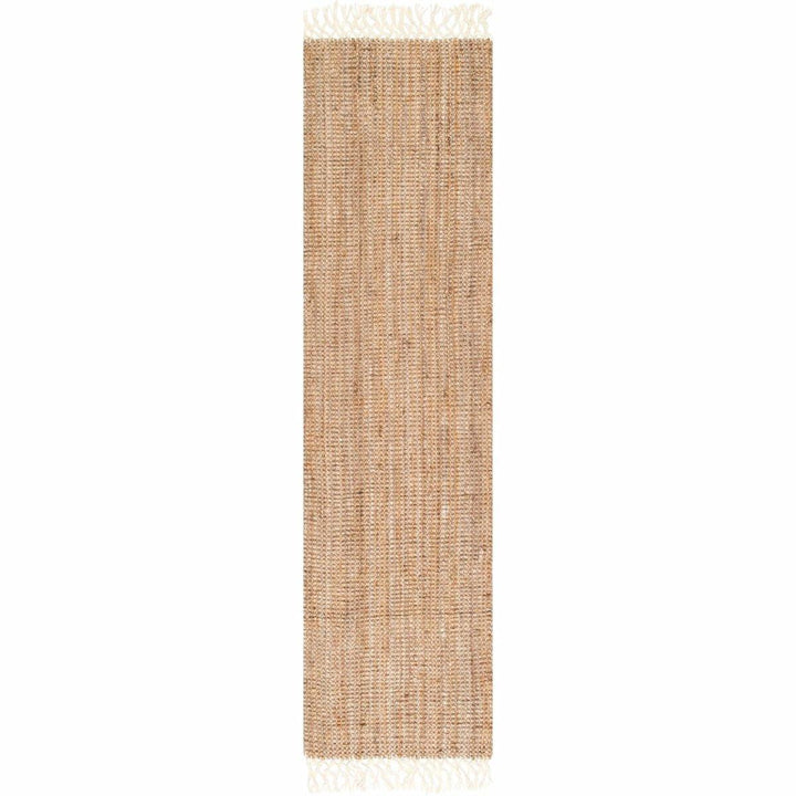 Natural Chunky Jute Runner - Size: 8.2 x 2.6 - Imam Carpets Online Store