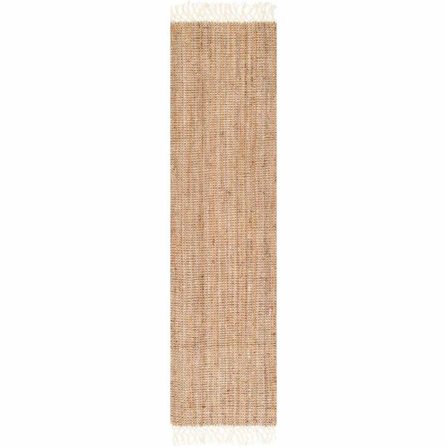 Natural Chunky Jute Runner - Size: 8.2 x 2.6 - Imam Carpets Online Store