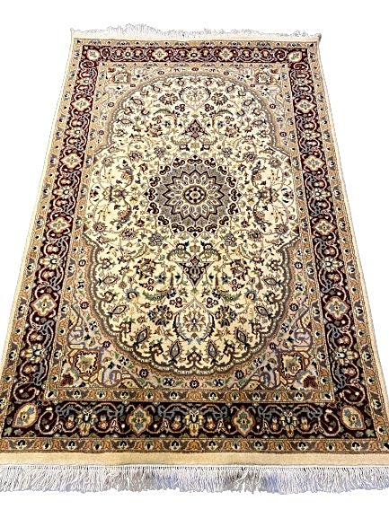 Pakistani - 6.1 x 4.1- Persian Design Double Knot Carpet - Imam Carpets - Online Shop