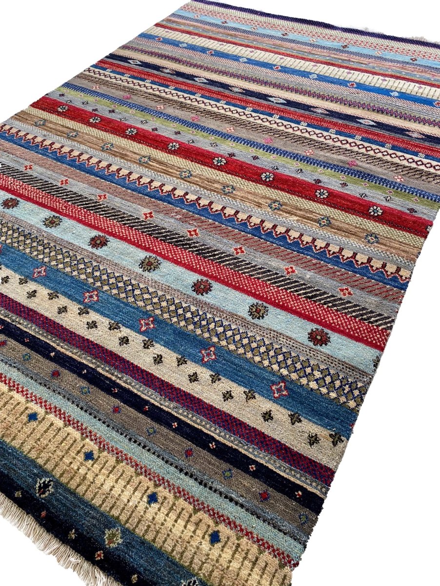 Persian Gabbeh - Size: 8.3 x 5.7 - Imam Carpets Online Store
