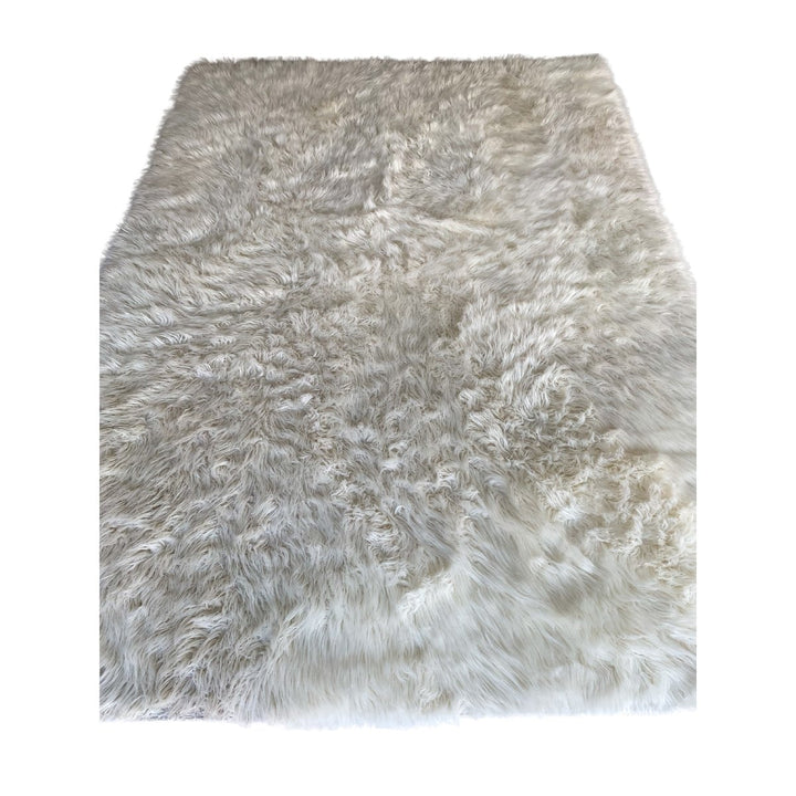 Shag Wool Rug - Size: 7.9 x 5.4 - Imam Carpets - Online Shop