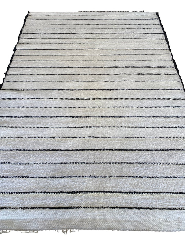 Stripe Moroccan Rug - size: 7.7 x 5 - Imam Carpet Co. Home