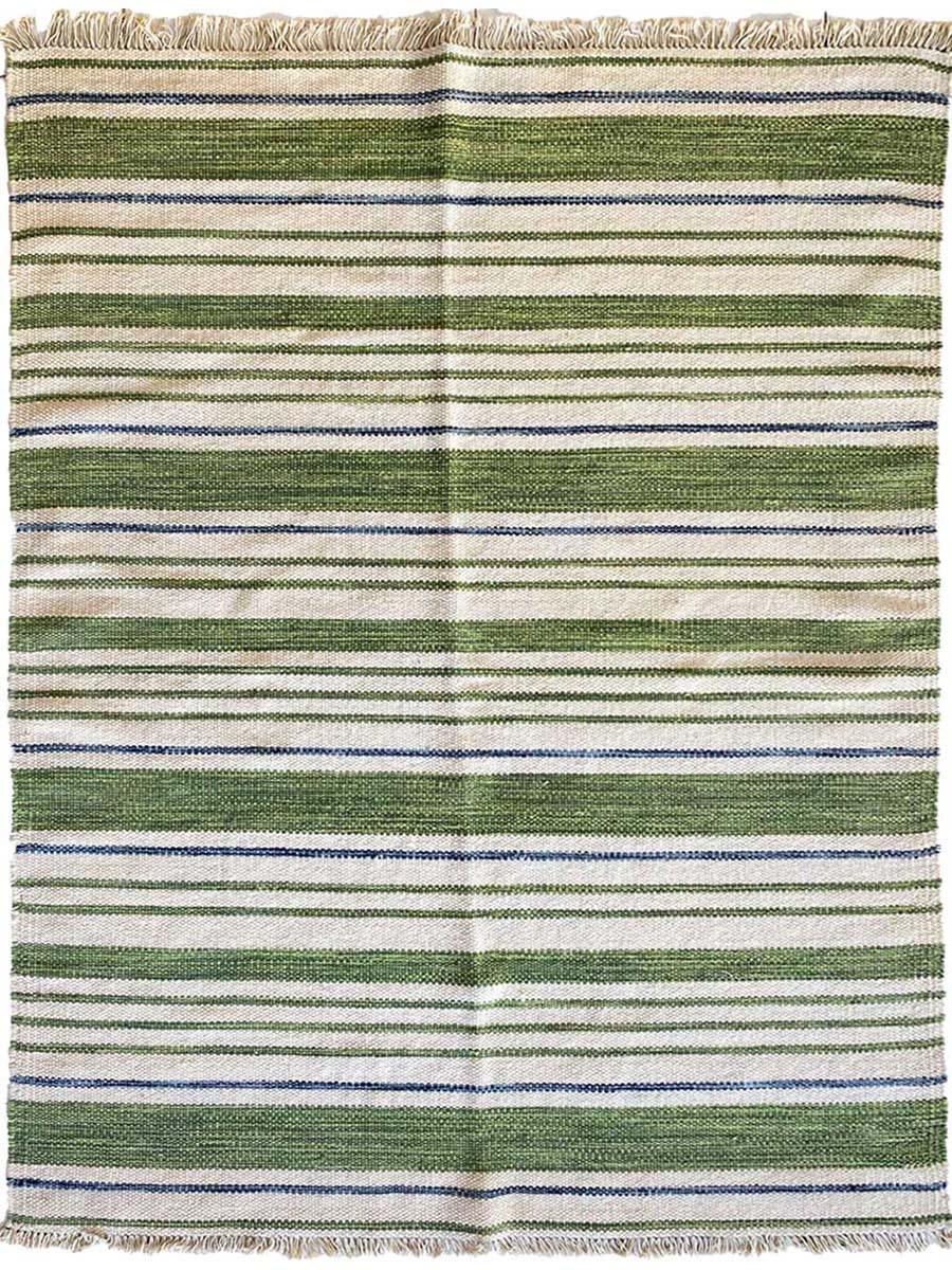 Stripe Rug - Size: 5.10 x 4.5 - Imam Carpet Co