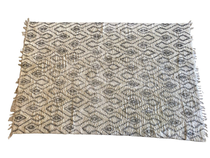 Tasseled Moroccan Rug - Size: 7.10 x 5.2 - Imam Carpet Co. Home