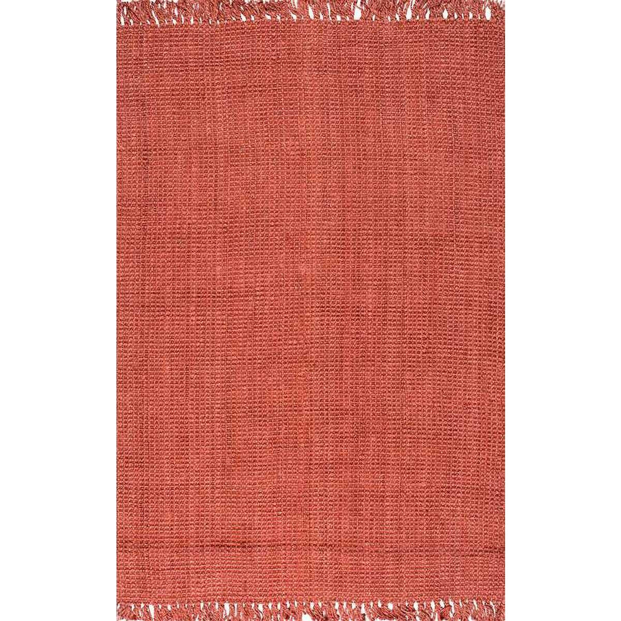 Terra Chunky Jute Tasseled Rug - Size: 9.8 x 5.11 - Imam Carpets - Online Shop