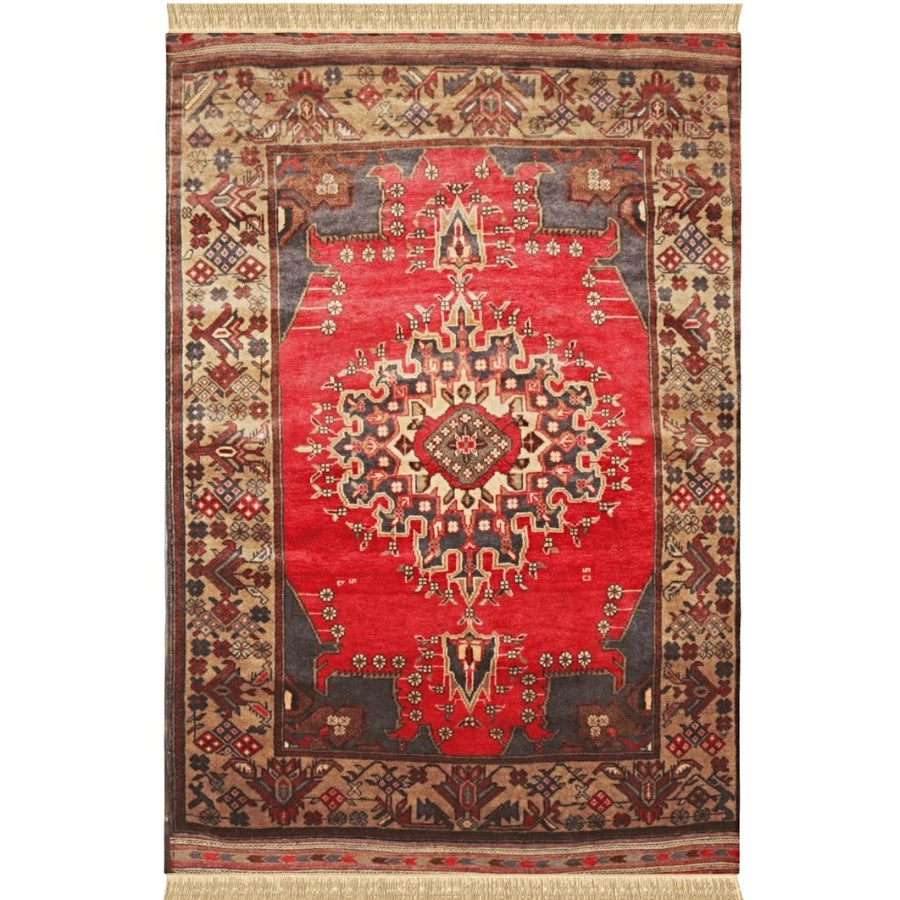 Tribal - 4.3 x 6.3 - Baluchi Handmade Carpet - Imam Carpets - Online Shop