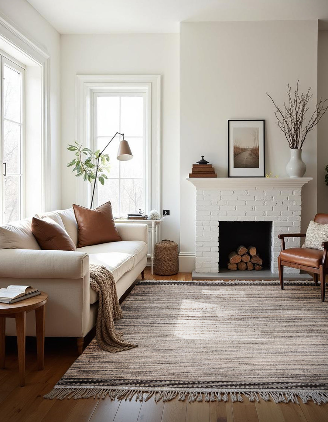 Sylvaris Modern Flatweave Rug - Size: 10 x 8.4