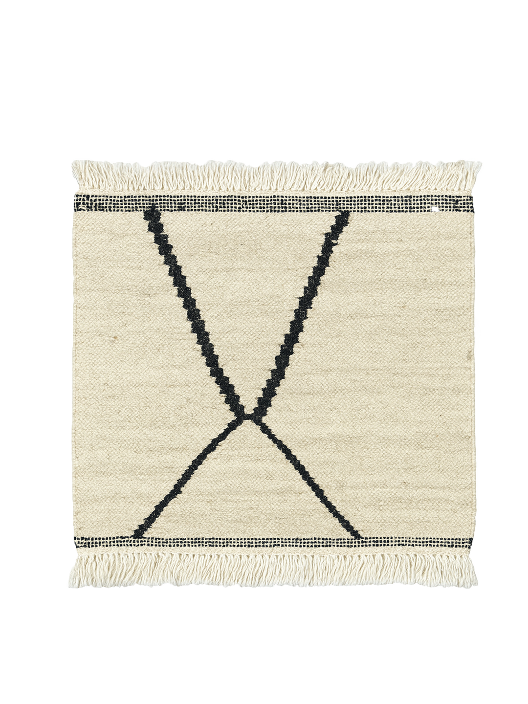 Aurelia Modern Flatweave Wool Rug - Size: 6 x 4.4