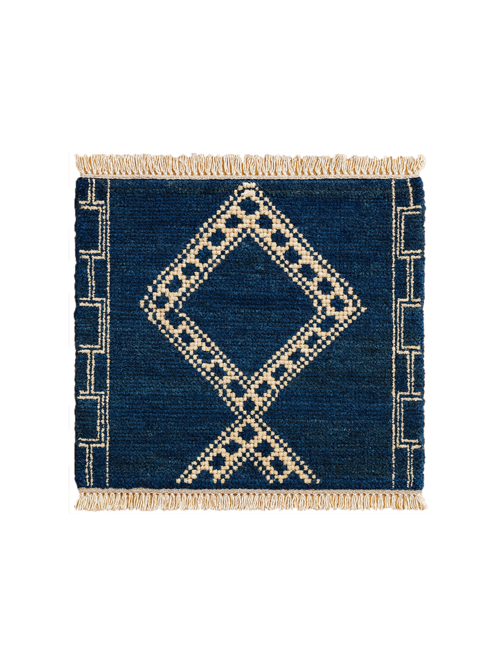 Nomad Hand Knotted Rug - Size: 6.2 x 4
