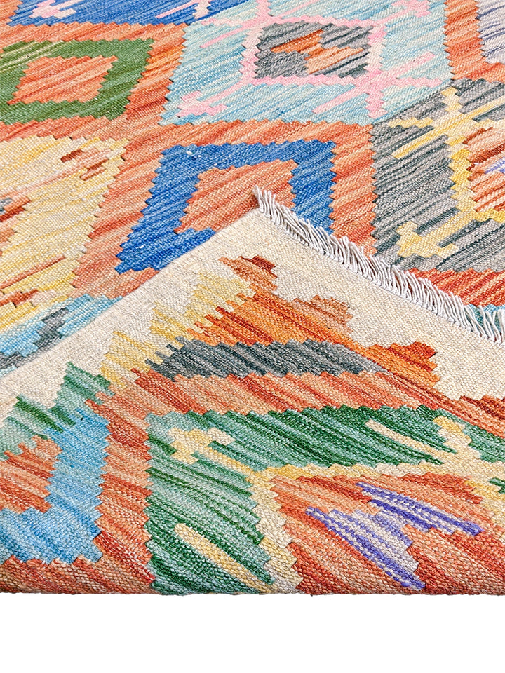 Panjshir - Size: 4.10 x 3.3 - Imam Carpet Co