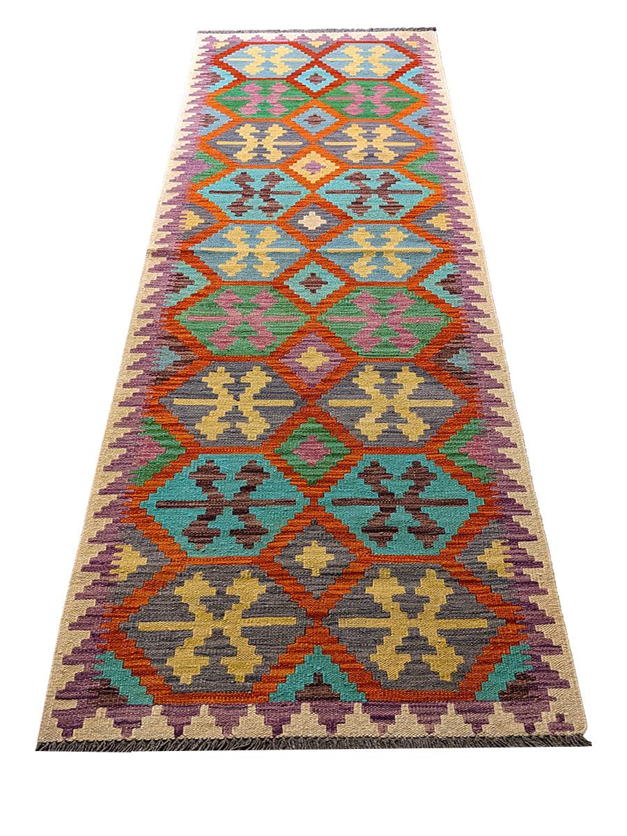 Kilim - Size: 9.5 x 2.7 - Imam Carpet Co