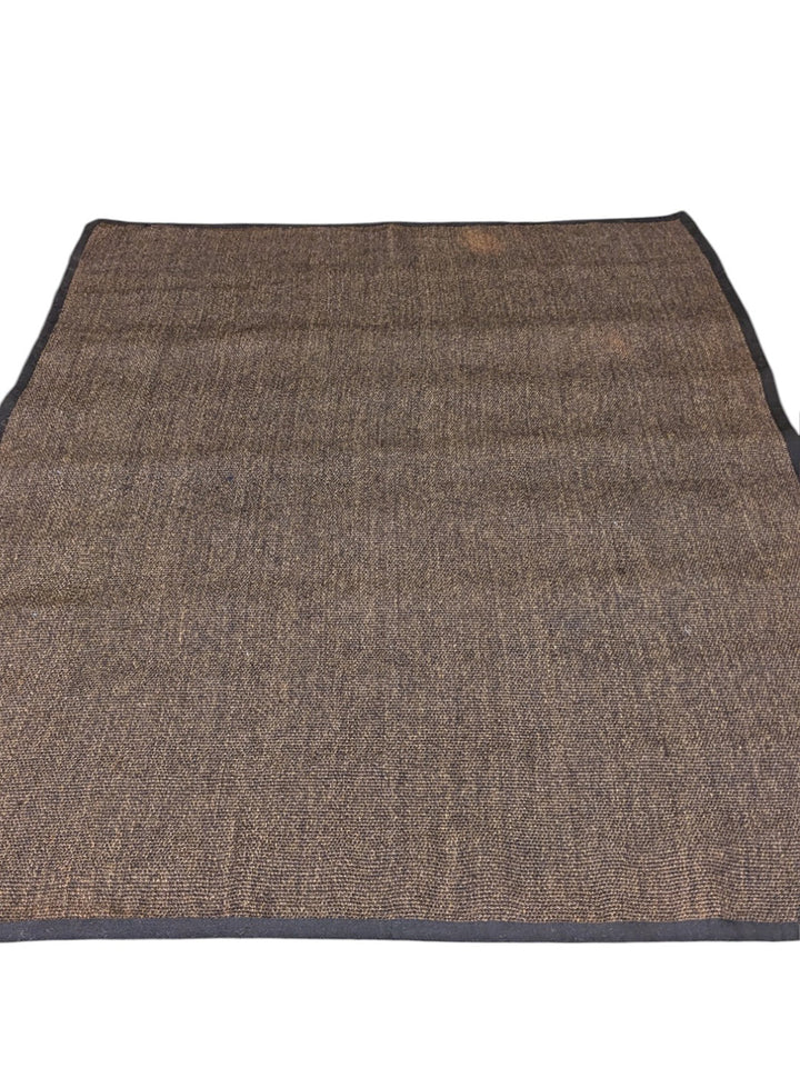 Flatweave Overdyed Jute Rug - Size: 5.9 x 4.4