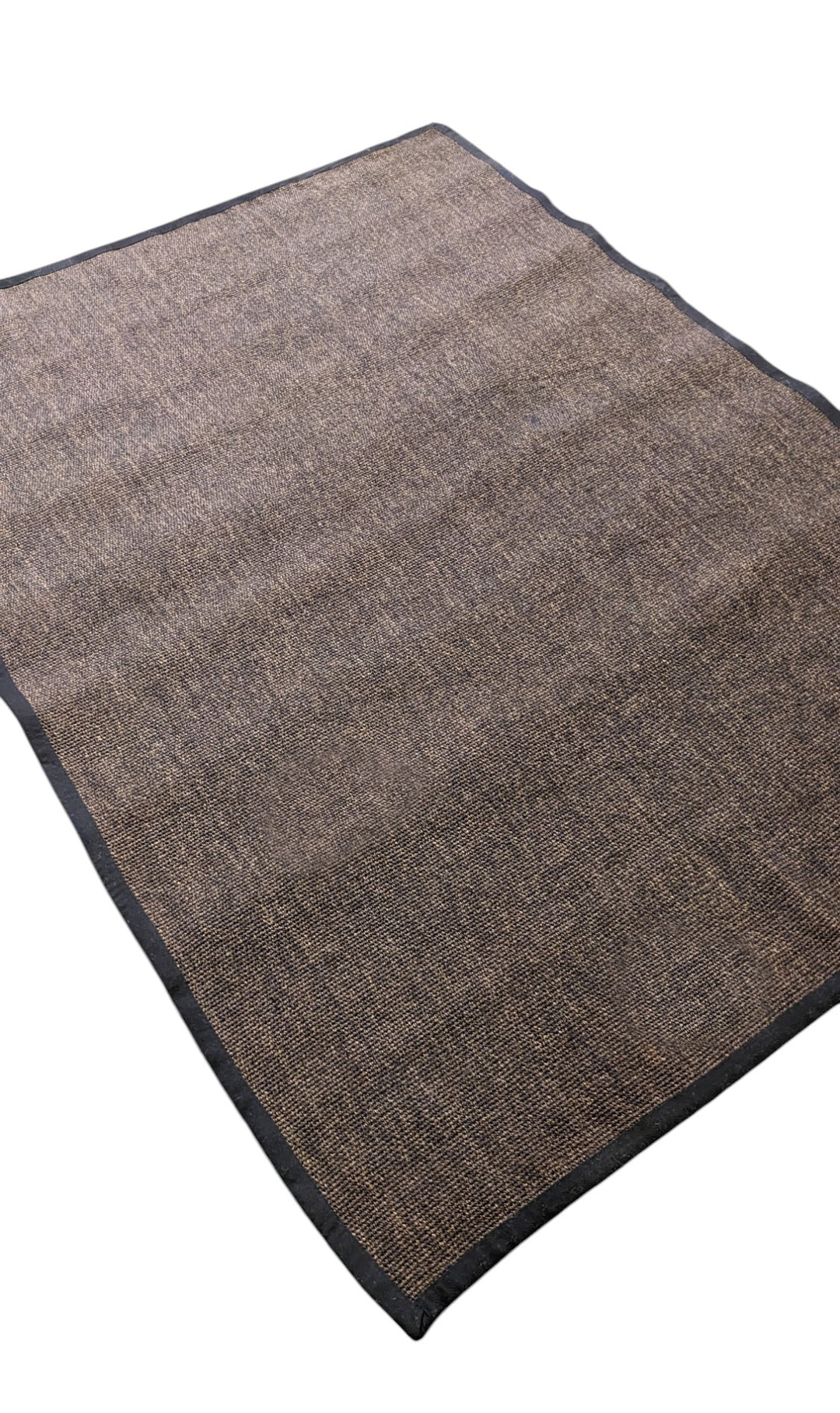 Flatweave Overdyed Jute Rug - Size: 5.9 x 4.4