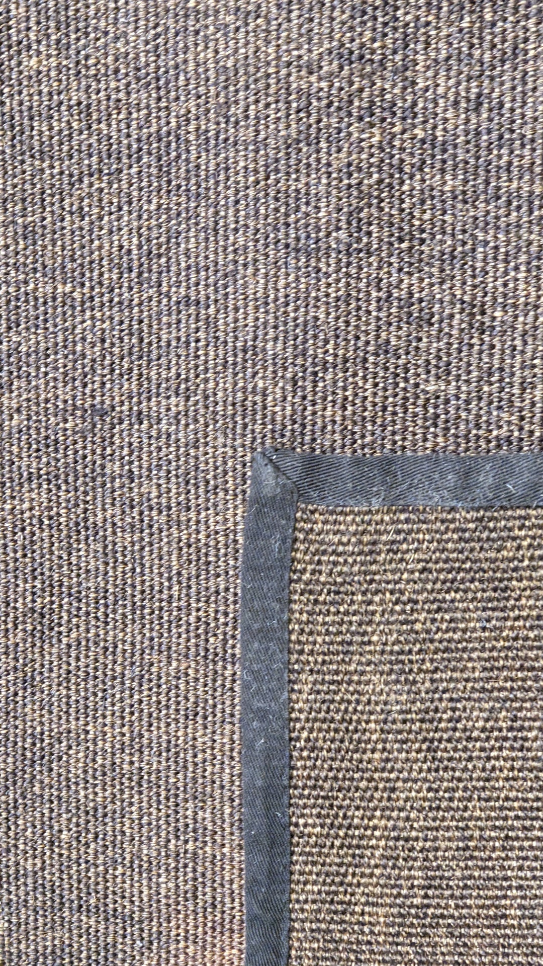 Flatweave Overdyed Jute Rug - Size: 5.9 x 4.4