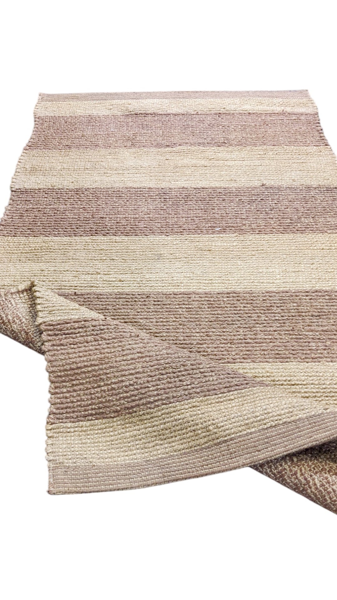 Braided Natural Jute Runner - Size: 5 x 2.7