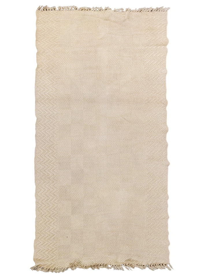 Flatweave Natural Jute Rug - Size: 7.10 x 3.8