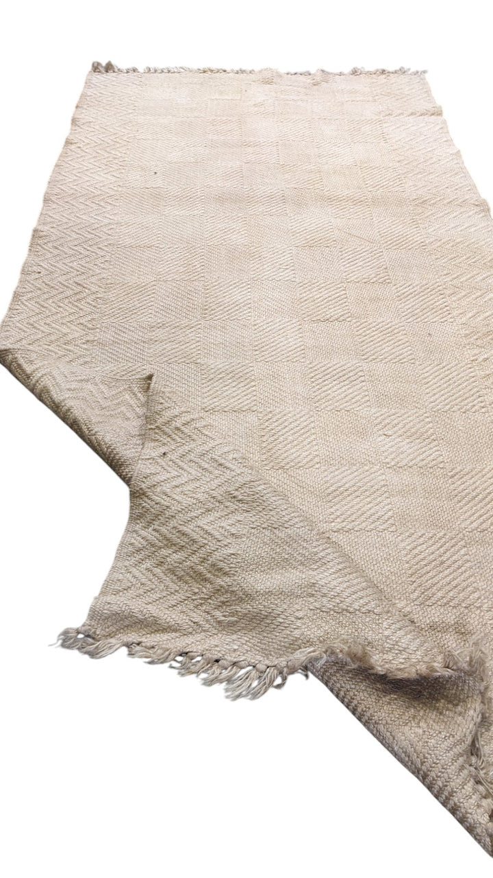 Flatweave Natural Jute Rug - Size: 7.10 x 3.8