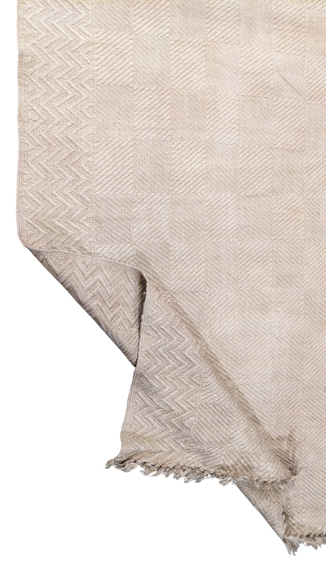 Flatweave Natural Jute Rug - Size: 7.10 x 3.8