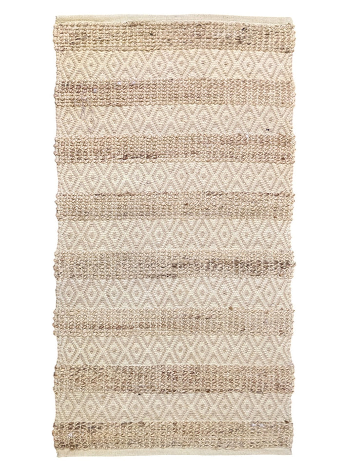 Braided Natural Jute Rug - Size: 4.11 x 2.4