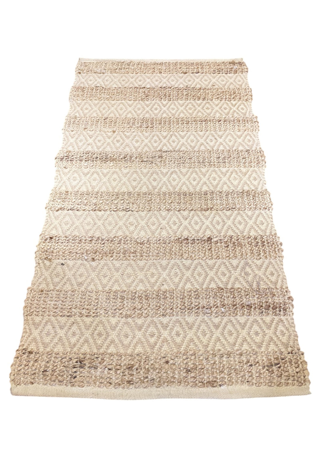 Braided Natural Jute Rug - Size: 4.11 x 2.4