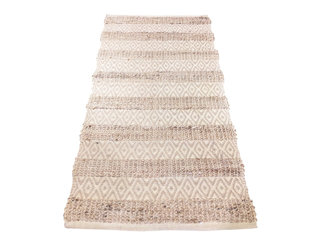 Braided Natural Jute Rug - Size: 4.11 x 2.4