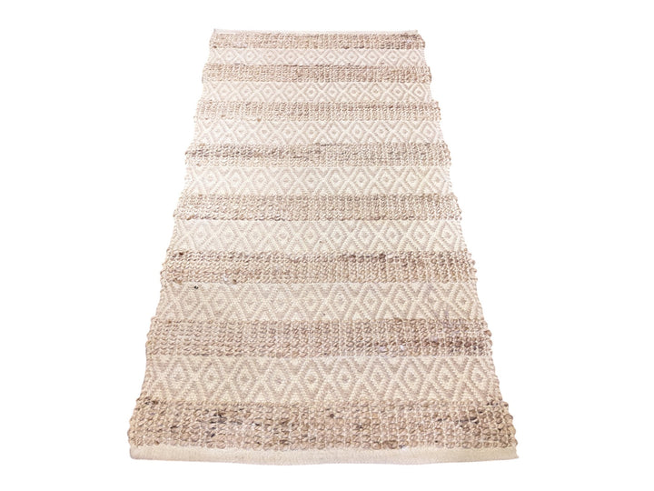 Braided Natural Jute Rug - Size: 4.11 x 2.4