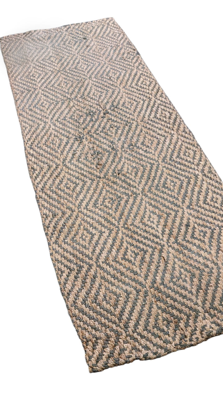 Loop Natural Jute Rug - Size: 7.3 x 2.8