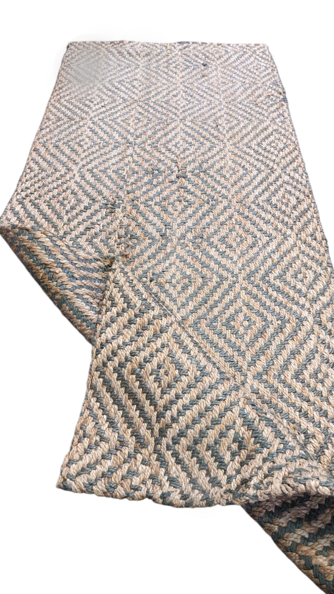Loop Natural Jute Rug - Size: 7.3 x 2.8