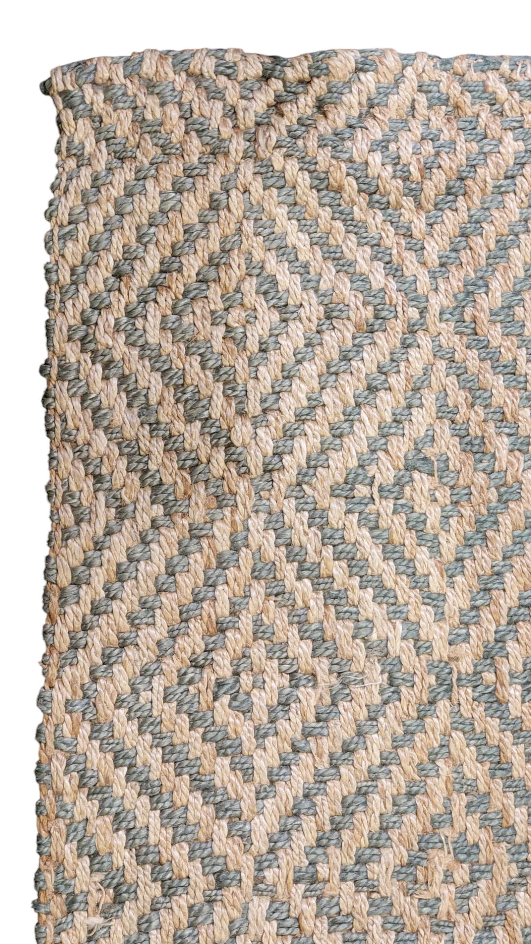 Loop Natural Jute Rug - Size: 7.3 x 2.8