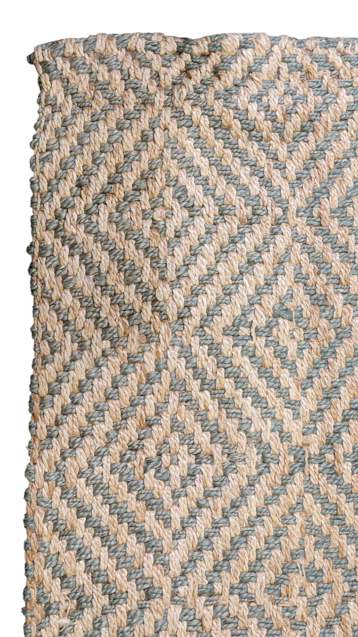 Loop Natural Jute Rug - Size: 7.3 x 2.8