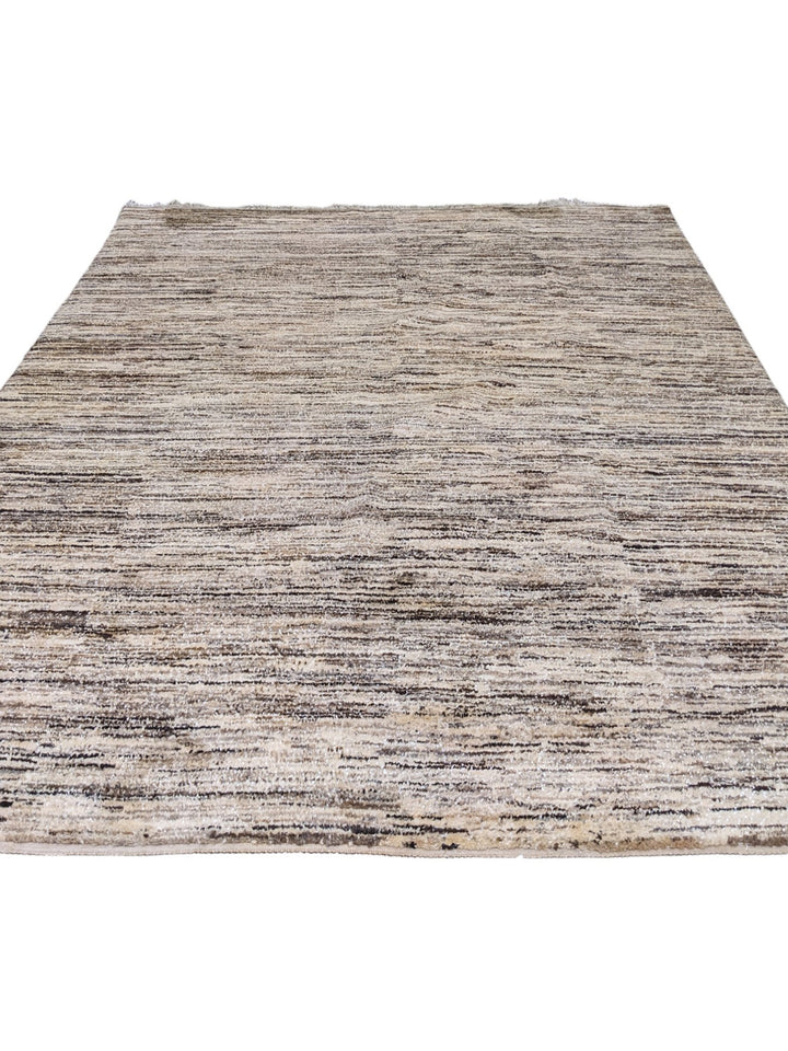 Rovena Hand Knotted Wool Rug - Size: 10.2 x 8.1