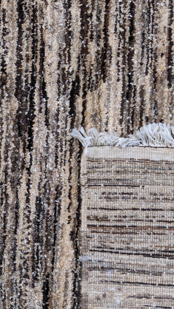Rovena Hand Knotted Wool Rug - Size: 10.2 x 8.1