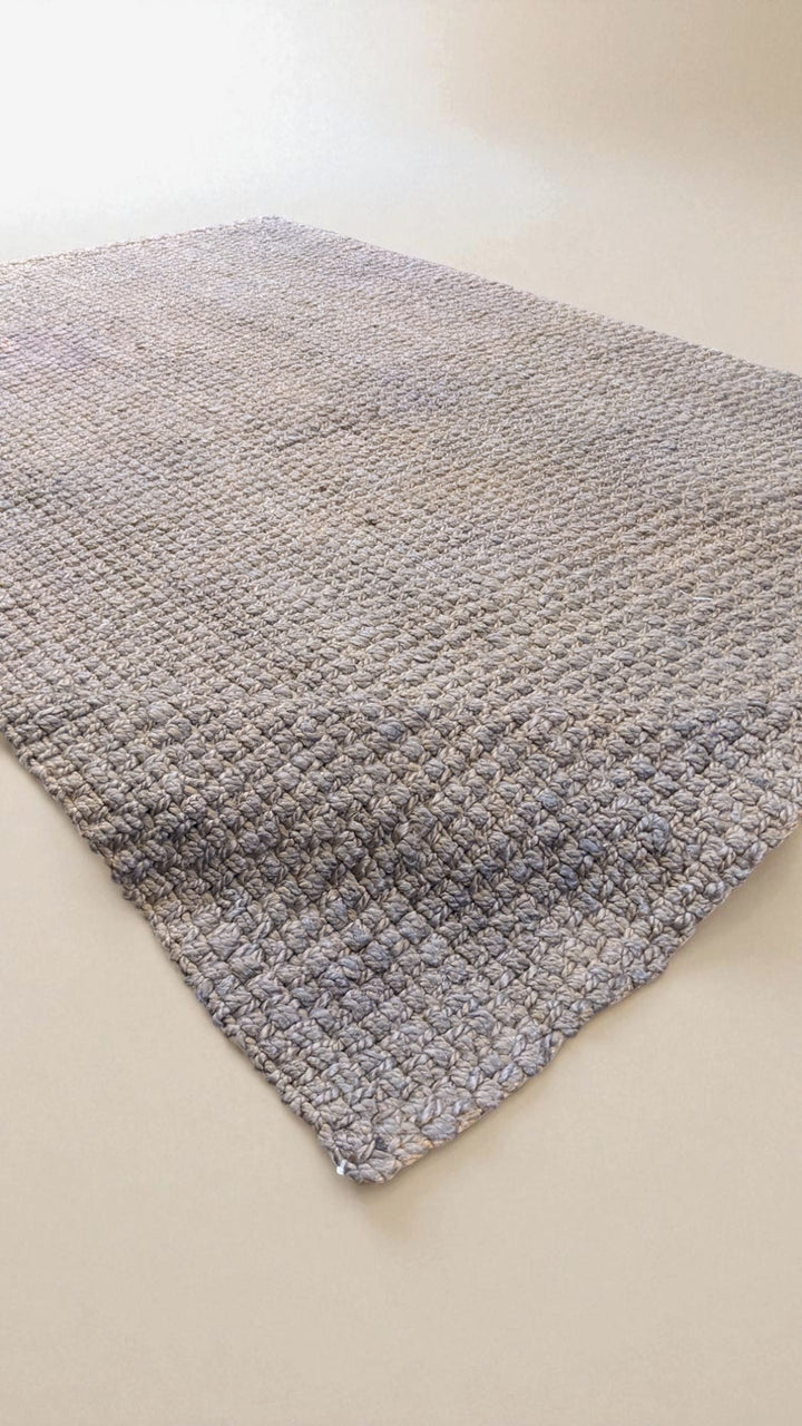 Chunky Overdyed Jute Rug - Size: 8.11 x 5.11