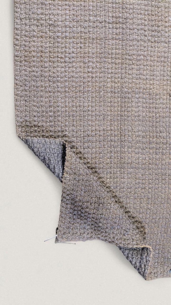 Chunky Overdyed Jute Rug - Size: 8.11 x 5.11